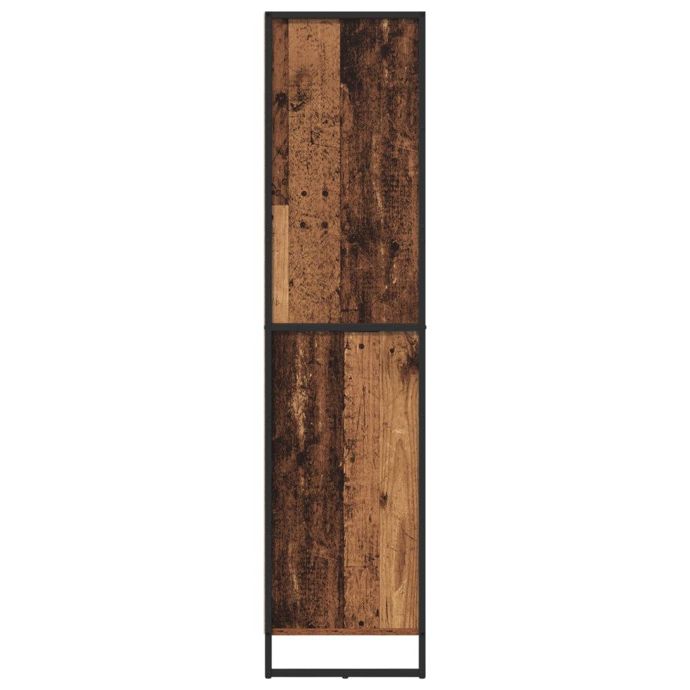 Produktbild för Sideboard Gammalt trä 81 x 36 x 150.5 cm Konstruerat trä
