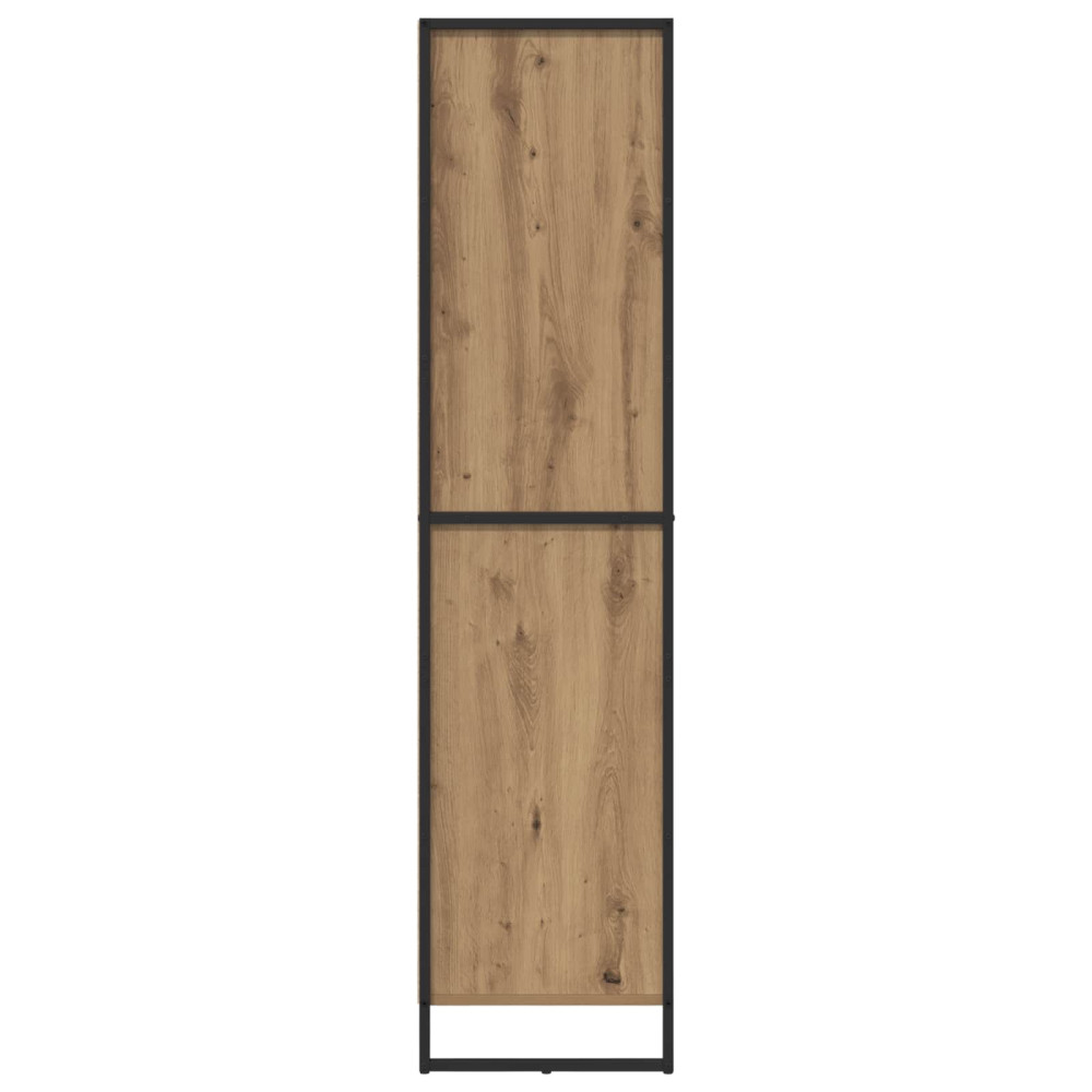 Produktbild för Sideboard 2 pcs Artisan Ek 81 x 36 x 150.5 cm Konstruerat trä