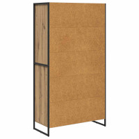 Produktbild för Sideboard 2 pcs Artisan Ek 81 x 36 x 150.5 cm Konstruerat trä
