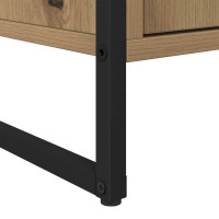 Produktbild för Sideboard 2 pcs Artisan Ek 81 x 36 x 150.5 cm Konstruerat trä