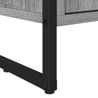 Produktbild för Höga Skåp Grå Sonoma 79 x 36 x 200 cm Konstruerat trä