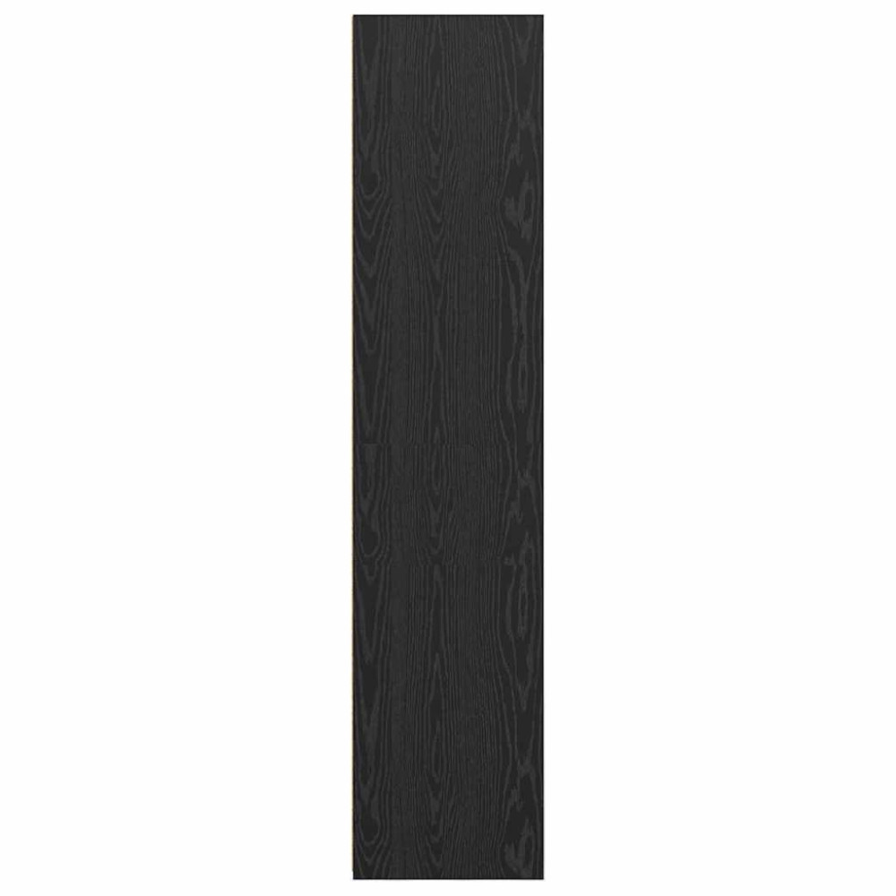 Produktbild för Skåp Svart Ek 50 x 41 x 185 cm Konstruerat trä