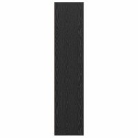 Produktbild för Skåp Svart Ek 50 x 41 x 185 cm Konstruerat trä