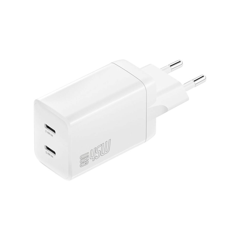 Produktbild för 4smarts PDPlug Dual strömadapter - GaN - 45 Watt