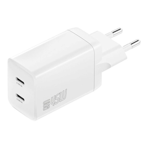 4smarts 4smarts PDPlug Dual strömadapter - GaN - 45 Watt