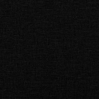 Produktbild för Slipperfåtölj Svart 56,5 x 70 x 110 cm tyg
