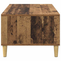 Produktbild för Kaffeebord Gammalt trä 90 x 50 x 26.5 cm Konstruerat trä