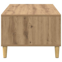 Produktbild för Kaffeebord Artisan Ek 90 x 50 x 26.5 cm Konstruerat trä