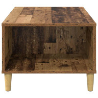 Produktbild för Kaffeebord med låda Gammalt trä 90 x 50 x 35 cm Konstruerat trä