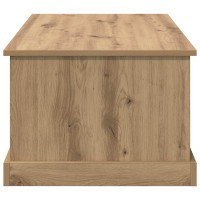 Produktbild för Kaffeebord med låda Artisan Ek 90 x 50 x 35 cm Konstruerat trä