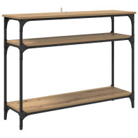 Produktbild för Konsolbord Artisan Ek 100 x 29 x 75 cm Konstruerat trä