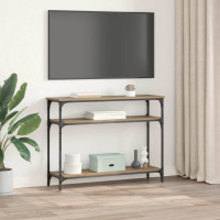 Produktbild för Konsolbord Artisan Ek 100 x 29 x 75 cm Konstruerat trä