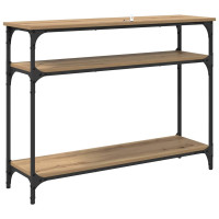 Produktbild för Konsolbord Artisan Ek 100 x 29 x 75 cm Konstruerat trä