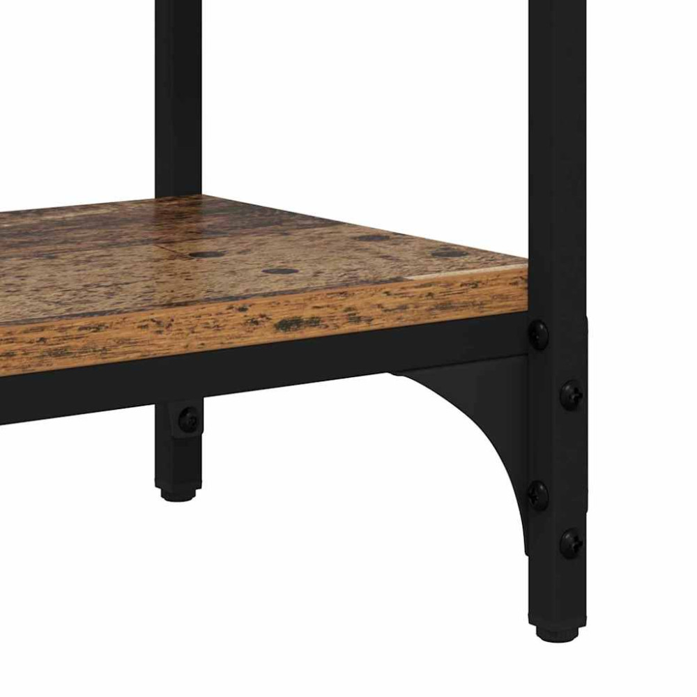 Produktbild för Konsolbord Gammalt trä 80 x 29 x 75 cm Konstruerat trä