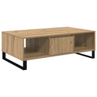Produktbild för Kaffeebord Artisan Ek 104 x 60 x 35 cm Konstruerat trä
