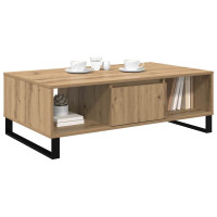 Produktbild för Kaffeebord Artisan Ek 104 x 60 x 35 cm Konstruerat trä