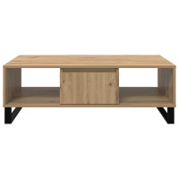 Produktbild för Kaffeebord Artisan Ek 104 x 60 x 35 cm Konstruerat trä