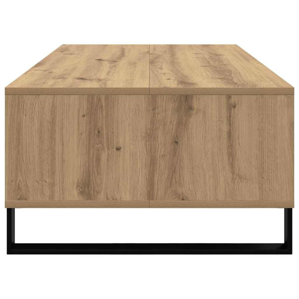 Produktbild för Kaffeebord Artisan Ek 104 x 60 x 35 cm Konstruerat trä