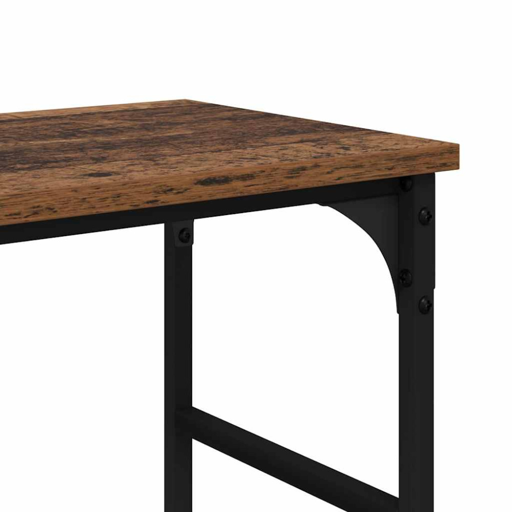 Produktbild för Konsolbord Gammalt trä 150 x 29 x 76,5 cm Konstruerat trä