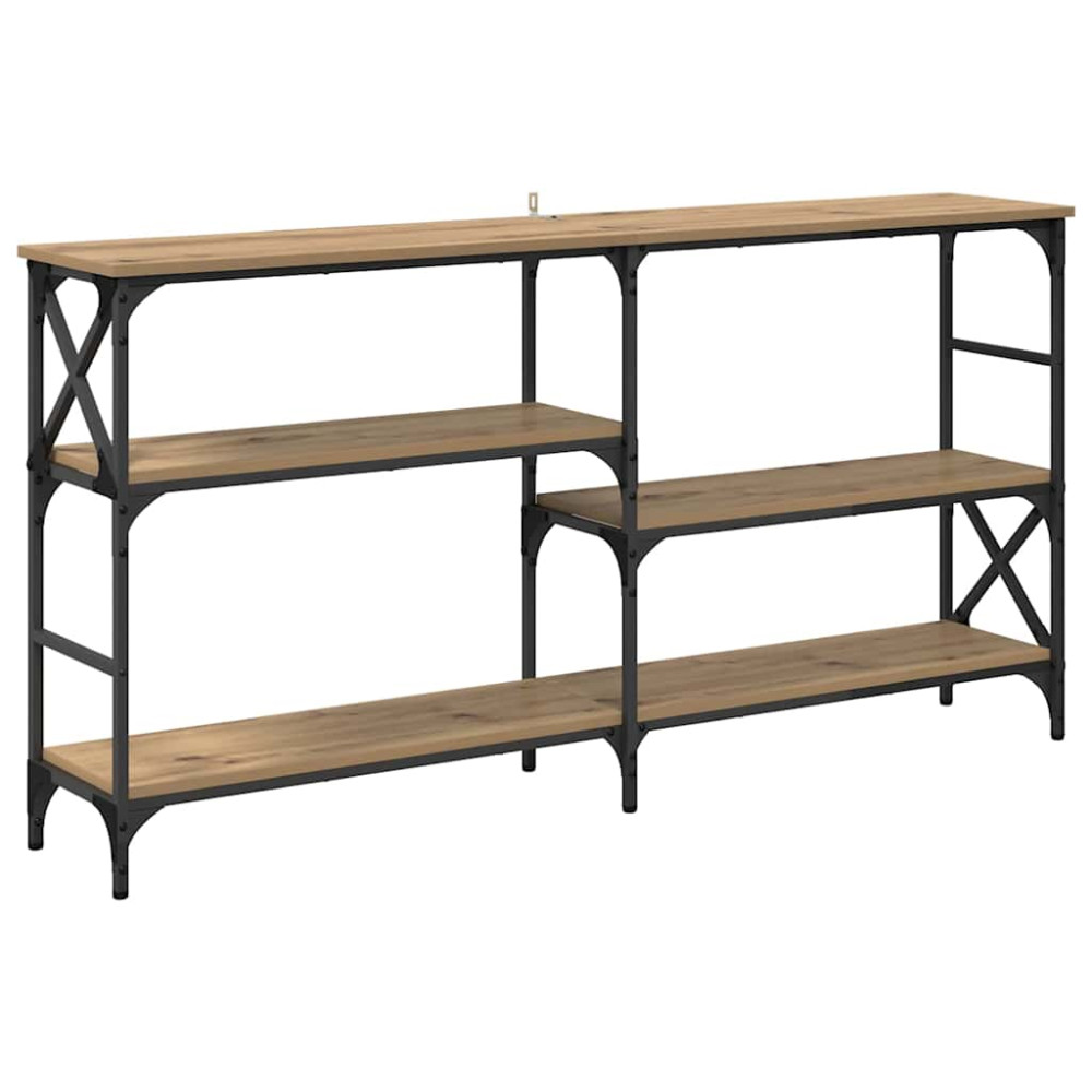 Produktbild för Konsolbord Artisan Ek 150 x 29 x 76,5 cm Konstruerat trä