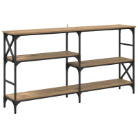 Produktbild för Konsolbord Artisan Ek 150 x 29 x 76,5 cm Konstruerat trä