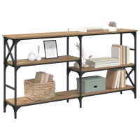 Produktbild för Konsolbord Artisan Ek 150 x 29 x 76,5 cm Konstruerat trä
