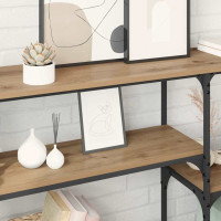 Produktbild för Konsolbord Artisan Ek 150 x 29 x 76,5 cm Konstruerat trä