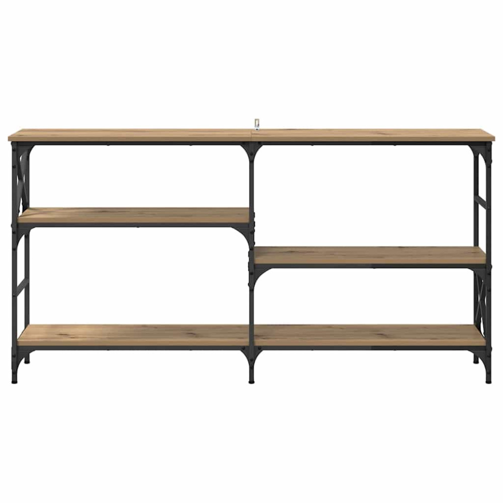 Produktbild för Konsolbord Artisan Ek 150 x 29 x 76,5 cm Konstruerat trä