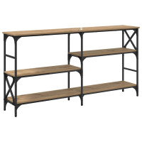 Produktbild för Konsolbord Artisan Ek 150 x 29 x 76,5 cm Konstruerat trä