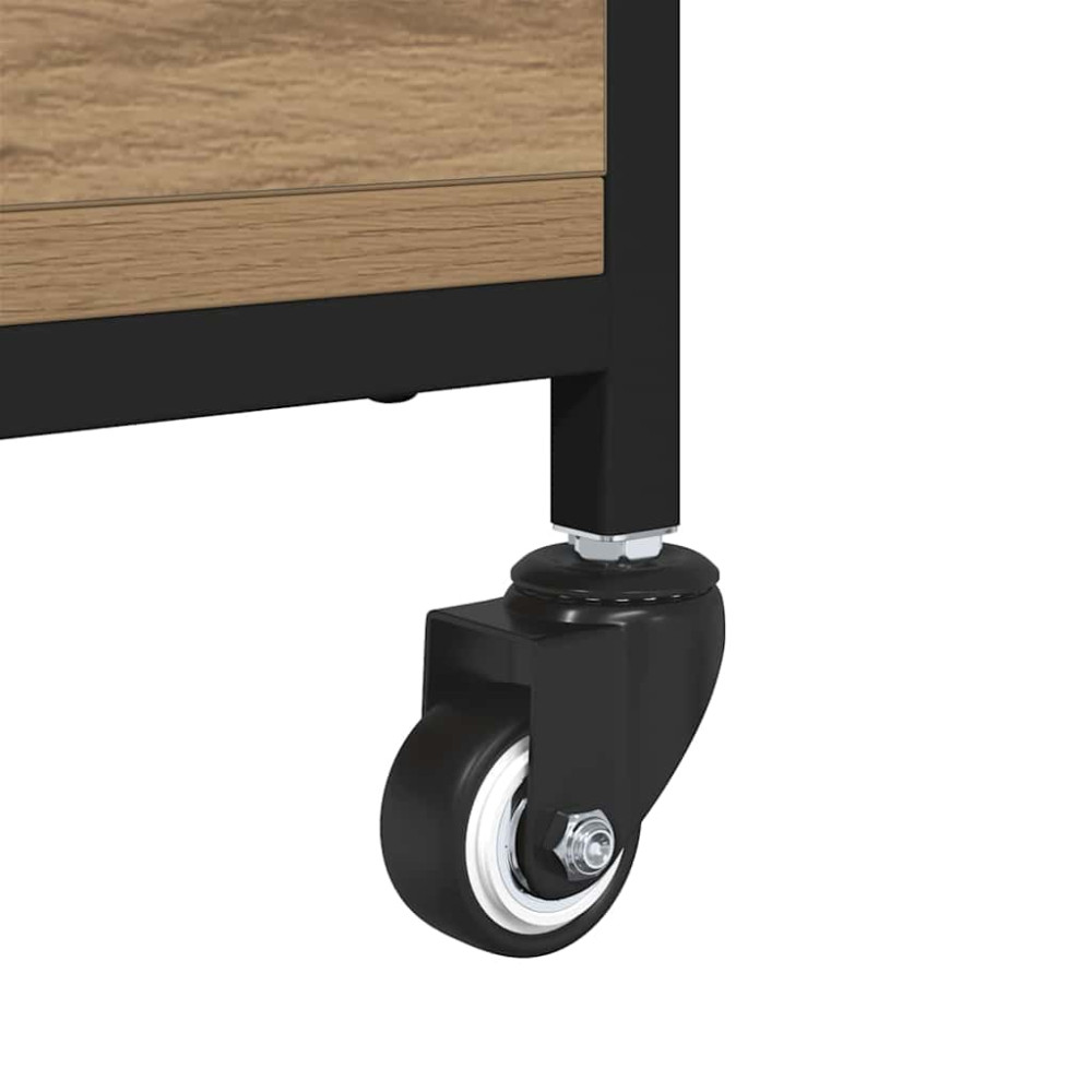 Produktbild för Kaffeebord Artisan Ek 91 x 55 x 32 cm Konstruerat trä