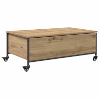 Produktbild för Kaffeebord Artisan Ek 91 x 55 x 32 cm Konstruerat trä