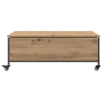 Produktbild för Kaffeebord Artisan Ek 91 x 55 x 32 cm Konstruerat trä