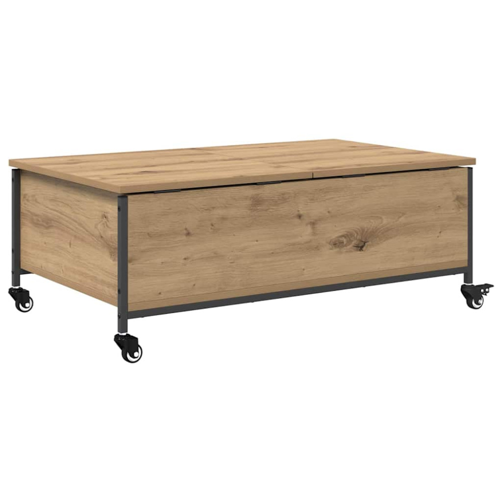 Produktbild för Kaffeebord Artisan Ek 91 x 55 x 32 cm Konstruerat trä