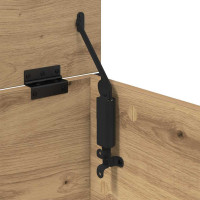 Produktbild för Kaffeebord Artisan Ek 91 x 55 x 32 cm Konstruerat trä