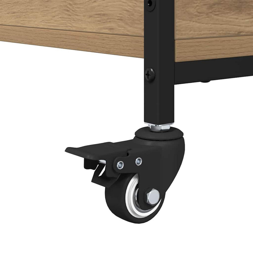 Produktbild för Kaffeebord Artisan Ek 91 x 55 x 32 cm Konstruerat trä