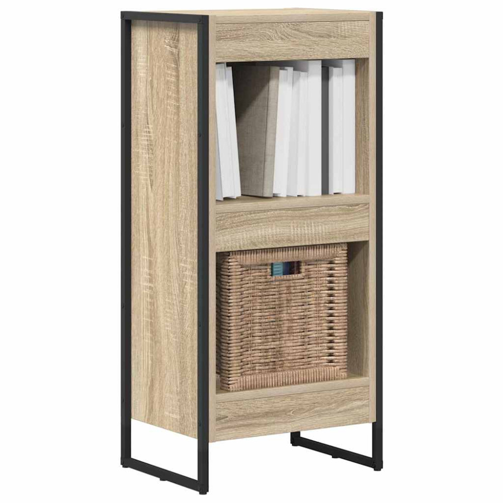 Produktbild för Bokskåp Sonoma 40 x 30 x 86,5 cm Konstruerat trä