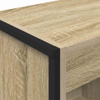 Produktbild för Bokskåp Sonoma 40 x 30 x 86,5 cm Konstruerat trä