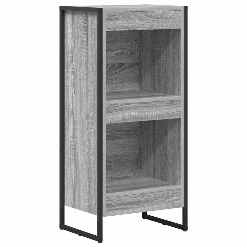Produktbild för Bokskåp Grå Sonoma 40 x 30 x 86,5 cm Konstruerat trä
