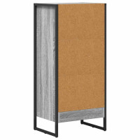 Produktbild för Bokskåp Grå Sonoma 40 x 30 x 86,5 cm Konstruerat trä