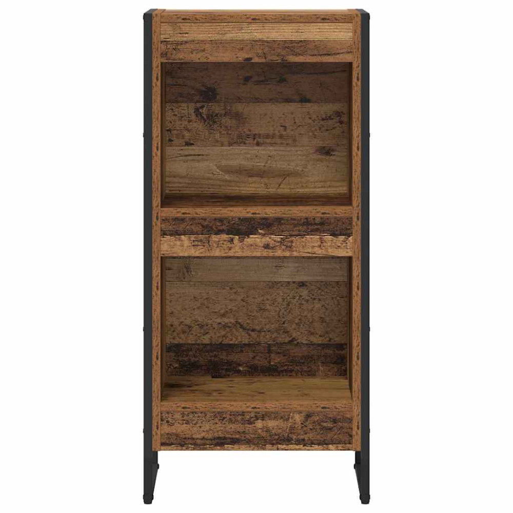 Produktbild för Bokskåp Gammalt trä 40 x 30 x 86,5 cm Konstruerat trä