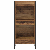 Produktbild för Bokskåp Gammalt trä 40 x 30 x 86,5 cm Konstruerat trä