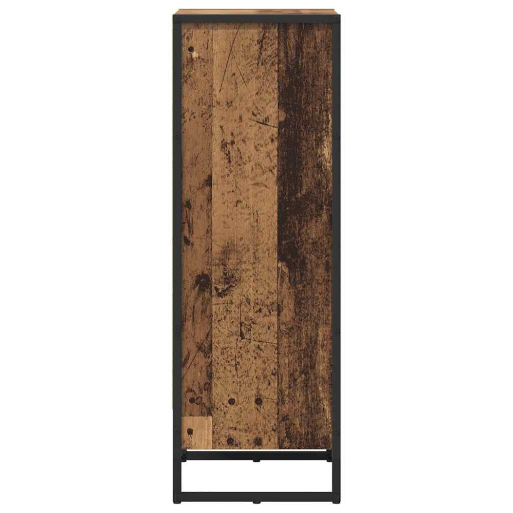 Produktbild för Bokskåp Gammalt trä 40 x 30 x 86,5 cm Konstruerat trä