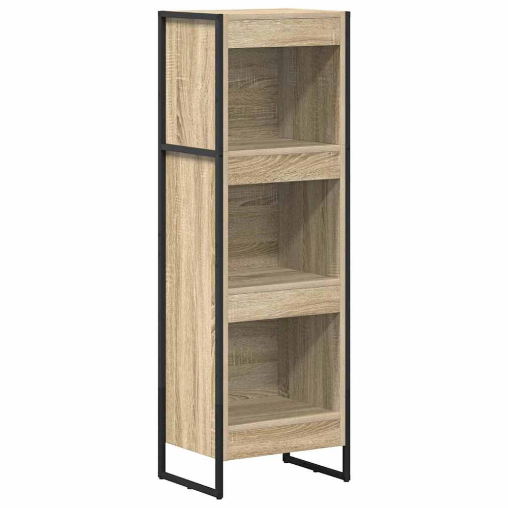Produktbild för Bokskåp Sonoma 40 x 30 x 121 cm Konstruerat trä