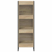 Produktbild för Bokskåp Sonoma 40 x 30 x 121 cm Konstruerat trä