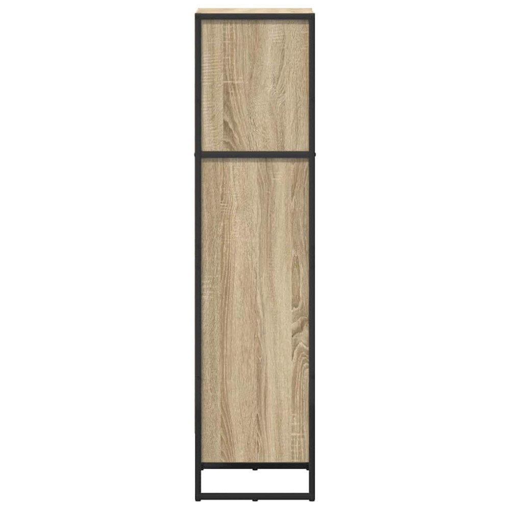 Produktbild för Bokskåp Sonoma 40 x 30 x 121 cm Konstruerat trä