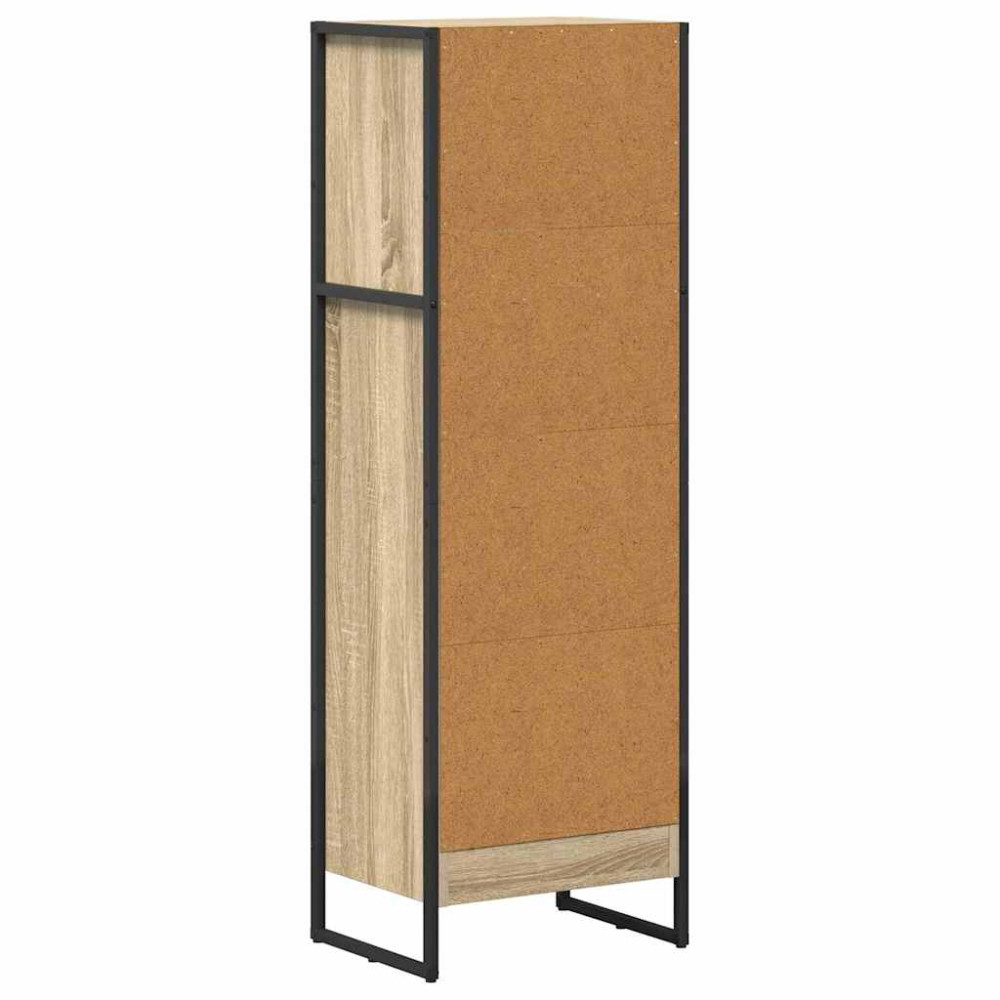 Produktbild för Bokskåp Sonoma 40 x 30 x 121 cm Konstruerat trä