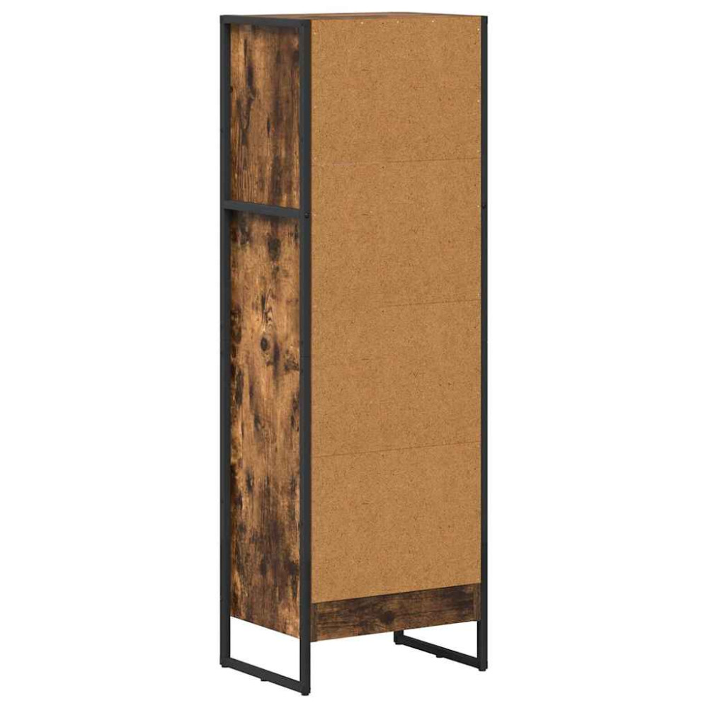 Produktbild för Bokskåp Rökek 40 x 30 x 121 cm Konstruerat trä