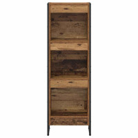 Produktbild för Bokskåp Gammalt trä 40 x 30 x 121 cm Konstruerat trä