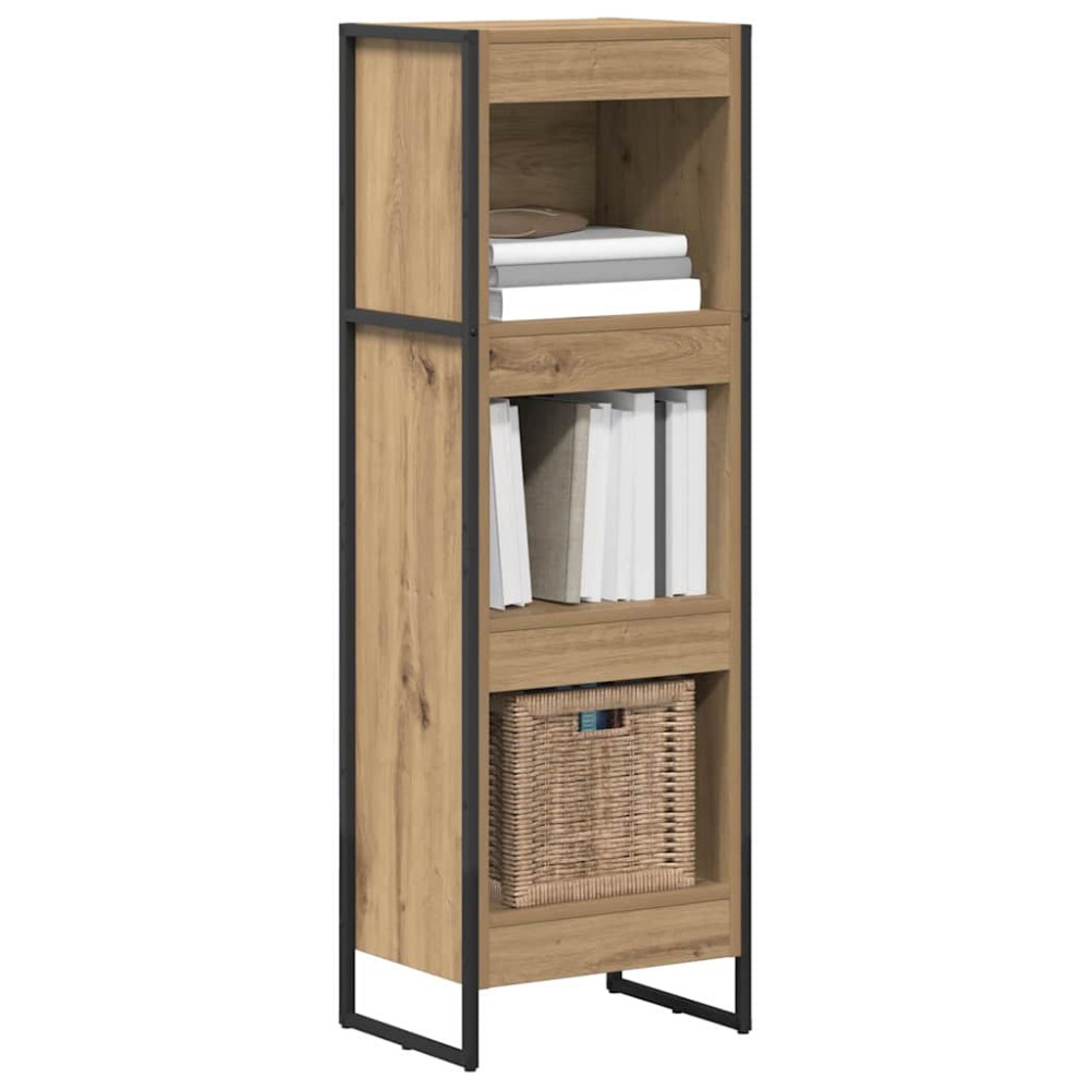 Produktbild för Bokskåp Artisan Ek 40 x 30 x 121 cm Konstruerat trä