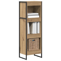 Produktbild för Bokskåp Artisan Ek 40 x 30 x 121 cm Konstruerat trä